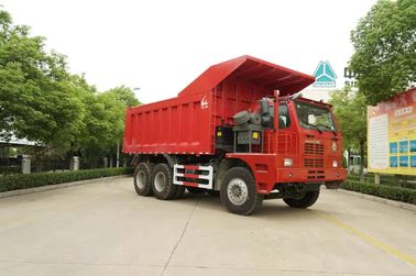 371HP LHDはSinoダンプ トラック、使用された鉱山のダンプ トラックを見掛け密度70トンの使用しました