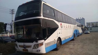 390000KMは49の座席2013年ACディーゼルWeichai 336hp YUTONGバス コーチを使用しました