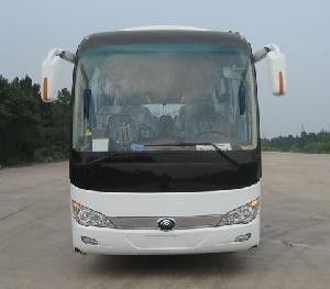 100000KMは51座席2015ユーロIVの放出エアー バッグAC YUTONGの贅沢なコーチ バスを使用しました